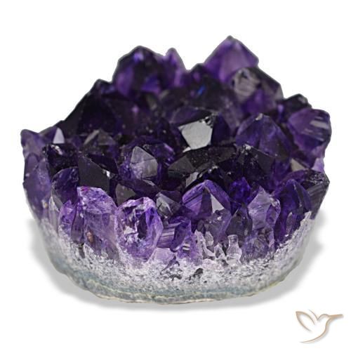 Drusa de ametista violeta natural 80,13ct, forma extravagante, opaco