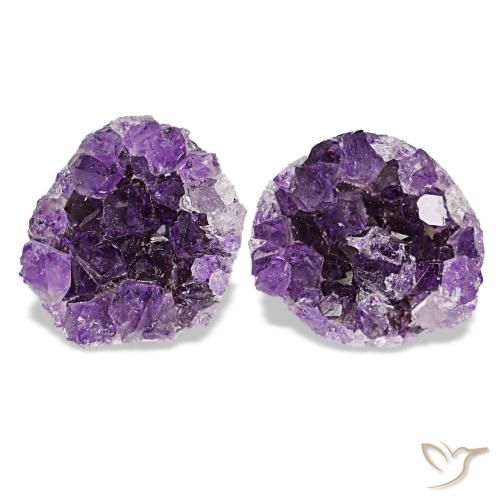 16.88ctw violeta drusa de ametista, fantasia, opaco