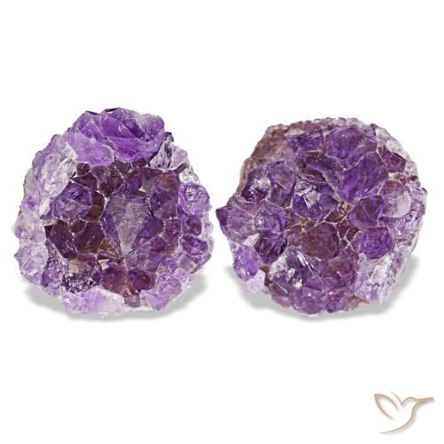 13.31ctw violeta drusa de ametista, fantasia, opaco