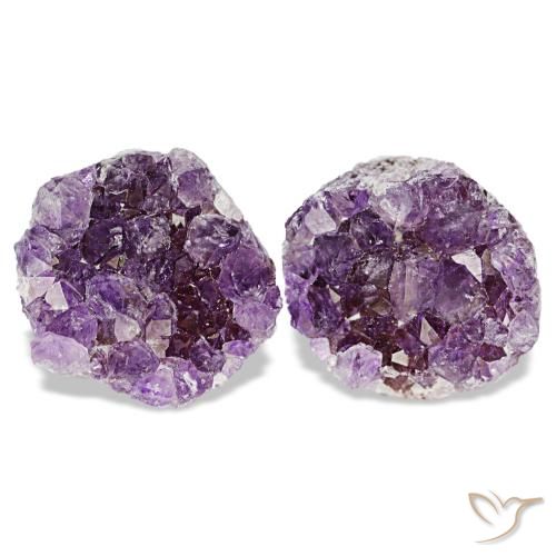 17.81ctw violeta drusa de ametista, fantasia, opaco