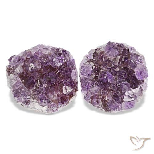 14.93ctw violeta drusa de ametista, fantasia, opaco