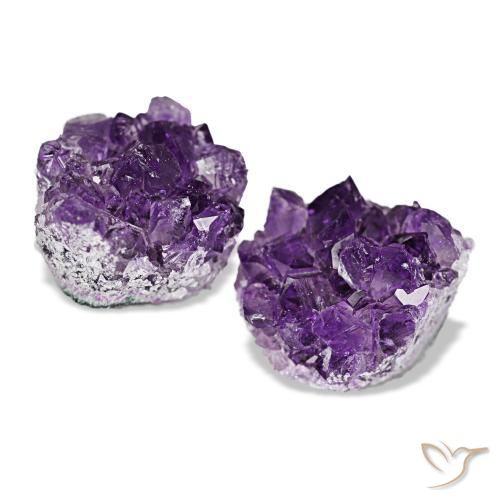 Pedras preciosas de drusa de ametista violeta natural de 14,86 ct, forma extravagante, opaco