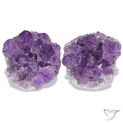 14.77ctw violeta drusa de ametista, fantasia, opaco