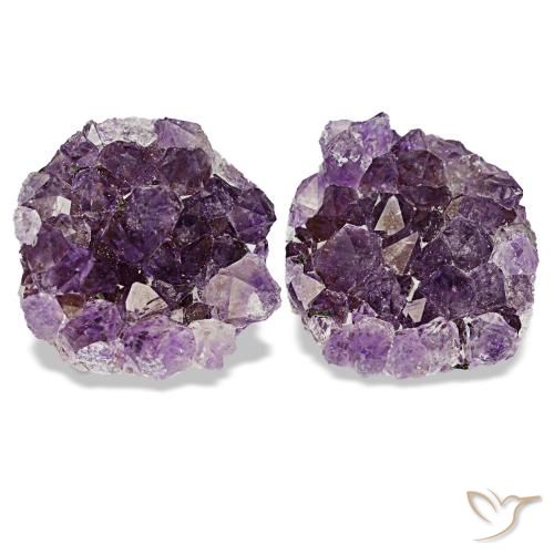 15.01ctw violeta drusa de ametista, fantasia, opaco