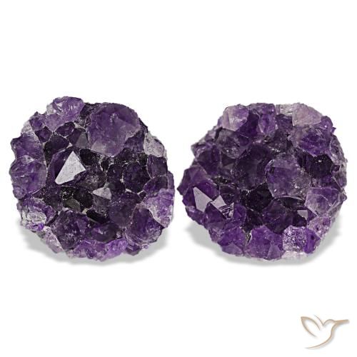 20.85ctw violeta drusa de ametista, fantasia, opaco
