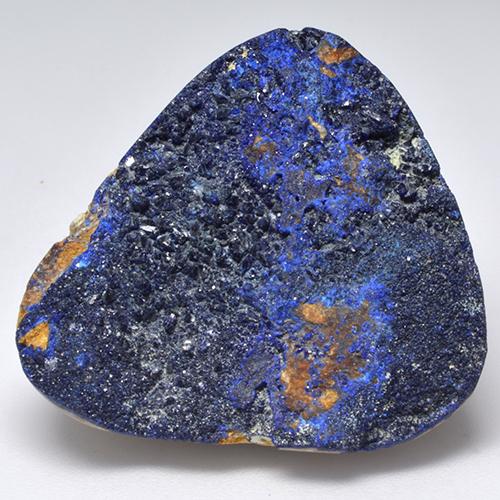 Druzy Azurita Azul Natural 45.69ct, Forma extravagante, Opaco