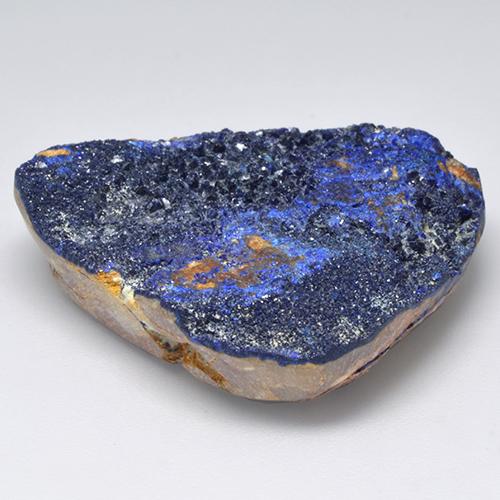 Druzy Azurita Azul Natural 45.69ct, Forma extravagante, Opaco