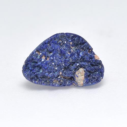 Druzy Azurita Azul marinho profundo Natural 2.24ct, Forma extravagante, Opaco