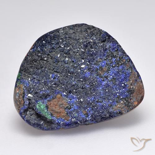 Druzy Azurita Azul marinho profundo Natural 16.02ct, Chique, Opaco