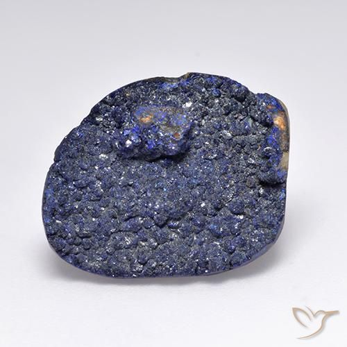 Druzy Azurita Azul marinho profundo Natural 13.62ct, Chique, Opaco