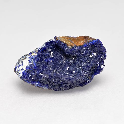 Druzy Azurita Azul marinho profundo Natural 3.51ct, Forma extravagante, Opaco