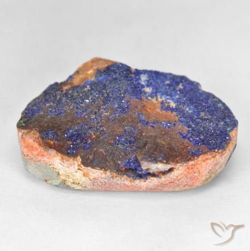 Druzy Azurita Azul marinho profundo Natural 26.40ct, Chique, Opaco