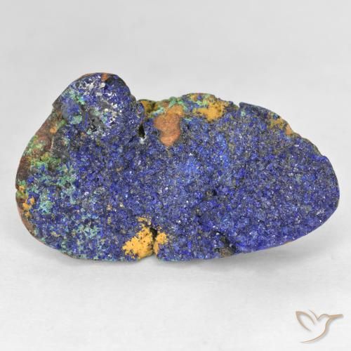 Druzy Azurita Azul marinho profundo Natural 10.45ct, Forma extravagante, Opaco