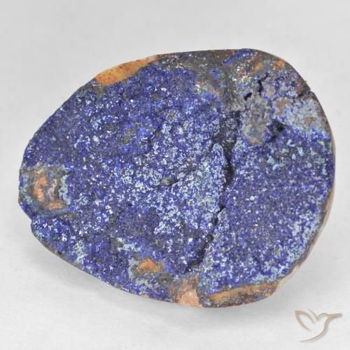 Druzy Azurita Azul marinho profundo Natural 25.88ct, Chique, Opaco