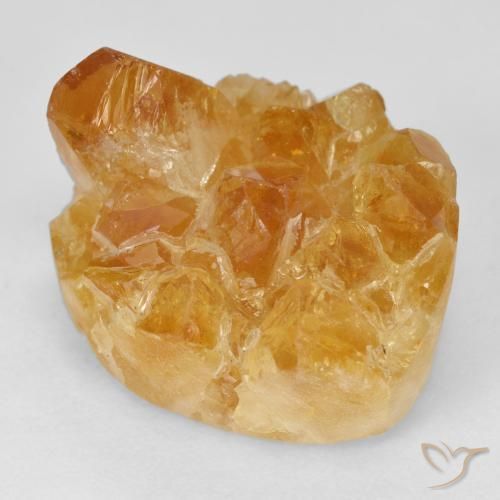Druzy Citrine mel de laranja Natural 26.38ct, Chique, Opaco