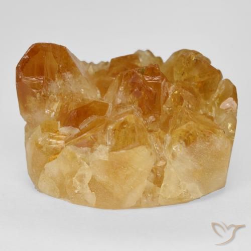 Druzy Citrine mel de laranja Natural 26.38ct, Chique, Opaco