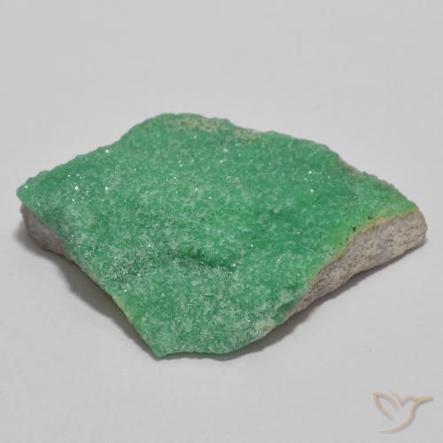 Variscito Druso Verde médio Natural 16.01ct, Chique, Opaco