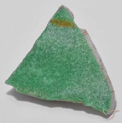 Variscito Druso Menta verde Natural 10.83ct, Trilhão, Opaco