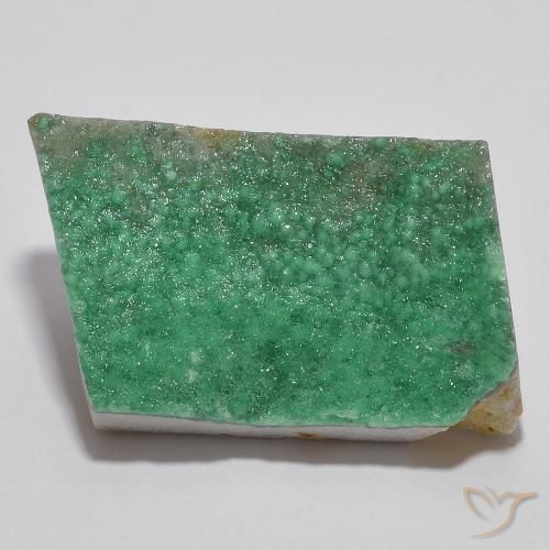 13.53ct Natural Verde médio Variscito Druso, Chique, Opaco