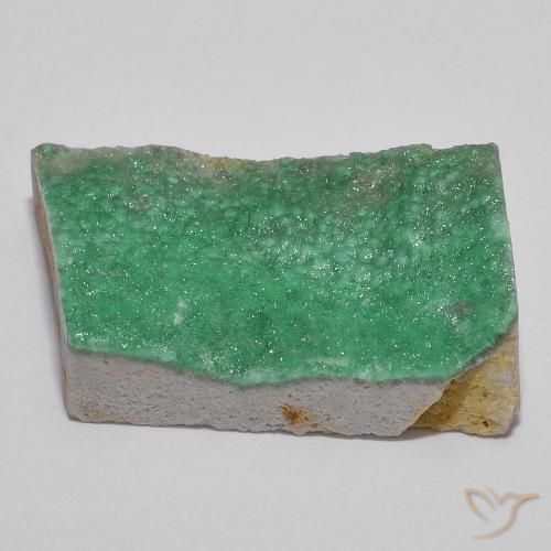 Variscito Druso Verde médio Natural 13.53ct, Chique, Opaco