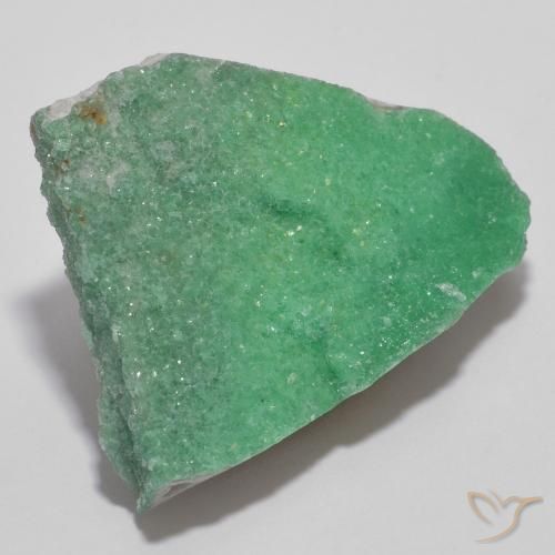 Variscito Druso Verde médio Natural 13.63ct, Chique, Opaco