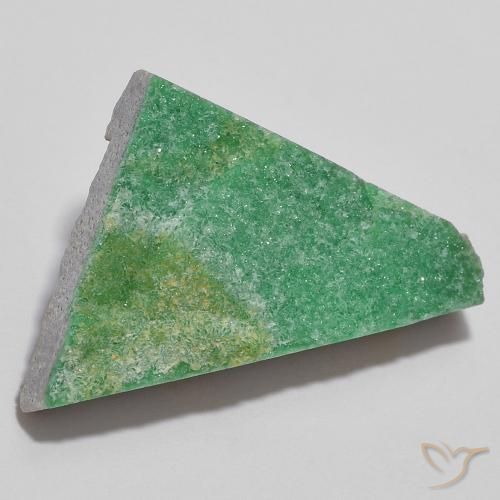Variscito Druso Menta verde Natural 11.31ct, Chique, Opaco