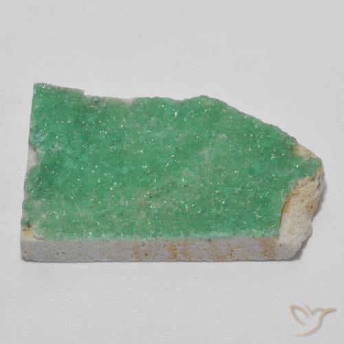 Variscito Druso Verde médio Natural 11.73ct, Chique, Opaco