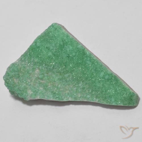 Variscito Druso Medium Light Green Natural 13.75ct, Chique, Opaco