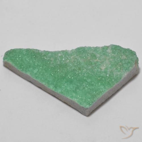 Variscito Druso Medium Light Green Natural 13.75ct, Chique, Opaco