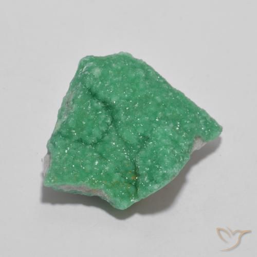 Variscito Druso Samambaia Verde Profundo Natural 9.90ct, Chique, Opaco