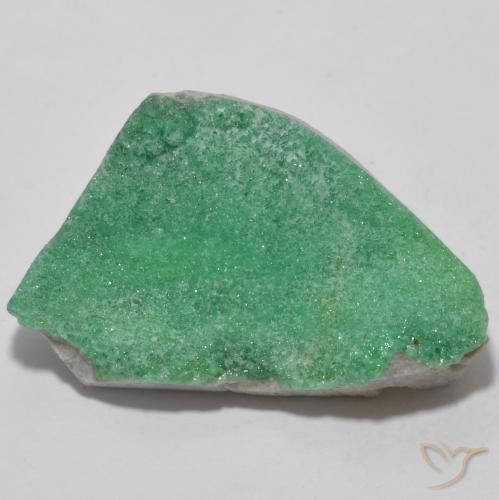 12.31ct Natural Verde médio Variscito Druso, Chique, Opaco