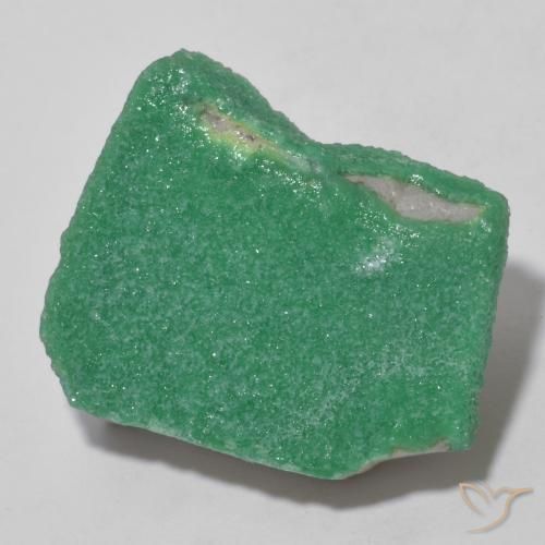 Variscito Druso Verde claro médio Natural 14.09ct, Chique, Opaco