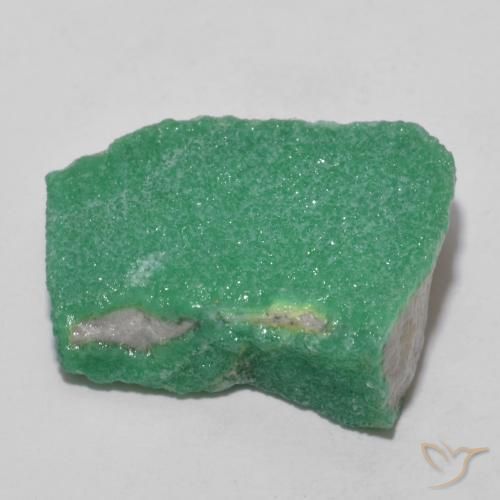 Variscito Druso Verde claro médio Natural 14.09ct, Chique, Opaco