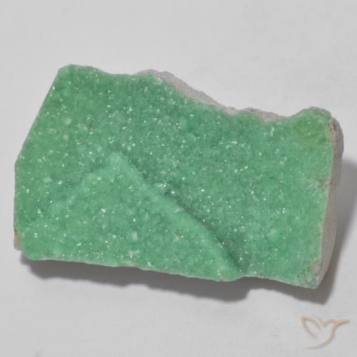 Variscito Druso Verde médio Natural 10.06ct, Chique, Opaco