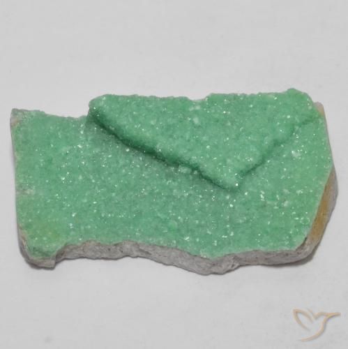 Variscito Druso Verde médio Natural 10.06ct, Chique, Opaco