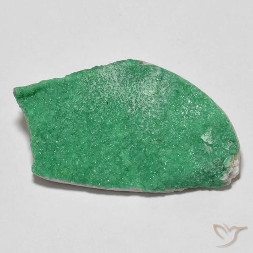 17.75ct Natural verde quente Variscito Druso, Chique, Opaco