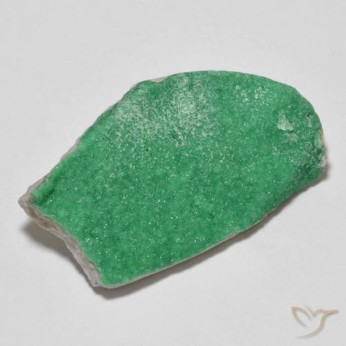Variscito Druso verde quente Natural 17.75ct, Chique, Opaco
