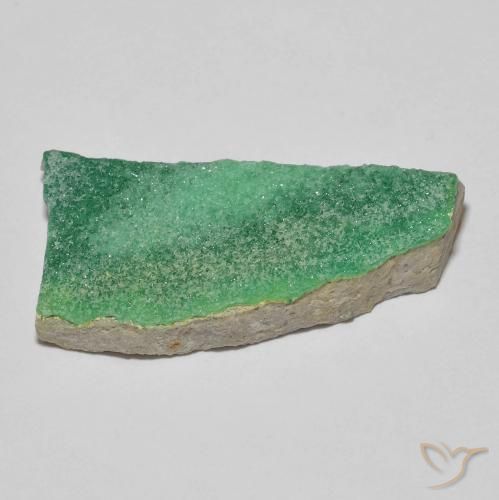 Variscito Druso Verde médio Natural 21.19ct, Chique, Opaco