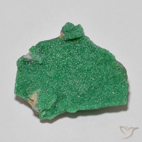 Variscito Druso Verde médio Natural 12.87ct, Chique, Opaco