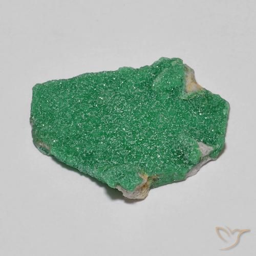 Variscito Druso Verde médio Natural 12.87ct, Chique, Opaco