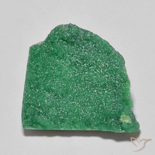 17.25ct Natural Manjericão Verde Claro Variscito Druso, Chique, Opaco