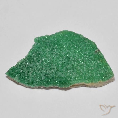 Variscito Druso trevo verde Natural 16.09ct, Chique, Opaco