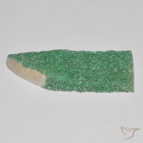 Variscito Druso verde quente Natural 10.89ct, Chique, Opaco