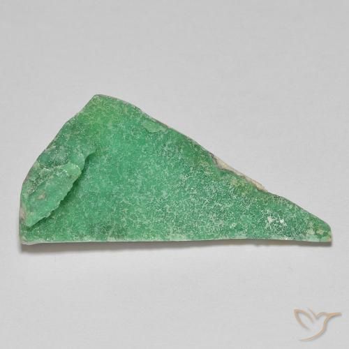 Variscito Druso verde quente Natural 11.80ct, Chique, Opaco