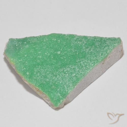 Variscito Druso Verde médio Natural 21.37ct, Chique, Opaco
