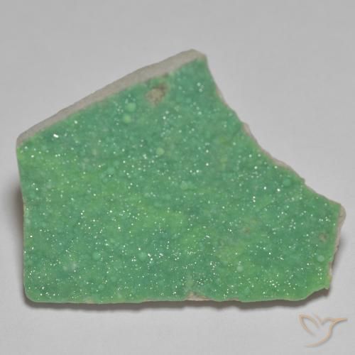16.92ct Natural Luz verde Variscito Druso, Chique, Opaco