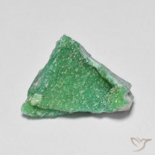Variscito Druso Verde médio Natural 3.20ct, Chique, Opaco