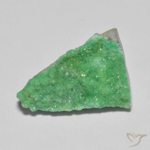 Variscito Druso trevo verde Natural 4.05ct, Chique, Opaco