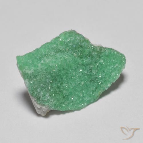 Variscito Druso Samambaia verde Natural 2.42ct, Forma extravagante, Opaco