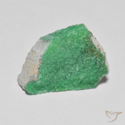 5.57ct Natural Verde médio Variscito Druso, Chique, Opaco